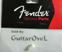 FENDER GUITAR PURE VINTAGE WHITE STRAT SWITCH TIP 0093596049 