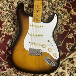 FENDER JAPAN ST57-TX 2TS ELECTRIC GUITAR GOOD CONDITION FREE SHIPPING FROM JAPAN