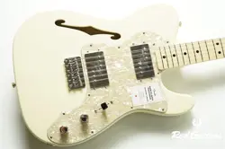 FENDER JAPAN TRADITIONAL 70S TELECASTER THINLINE - OLYMPIC WHITE