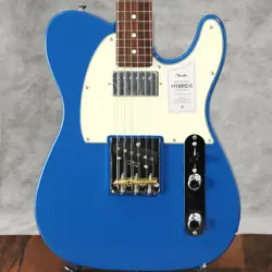 FENDER 2024 COLLECTION MIJ HYBRID II TELECASTER SH ROSEWOOD FOREST BLUE #GG6T8