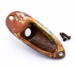 AGP â„¢ - FENDER Â® STRATOCASTER Â® STRAT Â® AGED RELIC NICKEL JACK PLATE #4112548