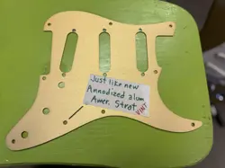 GENUINE FENDER CUSTOM SHOP ANNODIZED PICKGARD