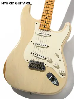 FENDER CUSTOM SHOP 1956 STRATOCASTER RELIC WHITE BLONDE 2007