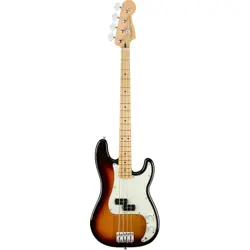 FENDER ELECTRIC BASS PLAYER PRECISION BASSÂ®, MAPLE FINGERBOARD, 3-COLOR SUNBURST