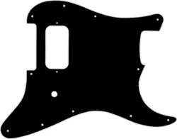 WD CUSTOM PICKGUARD FOR FENDER TOM DELONGE STRATOCASTER #29 MATTE BLACK