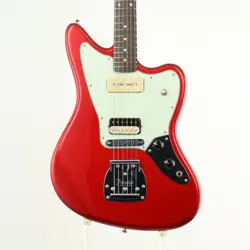FENDER JEAN-KEN JOHNNY JAGUAR CANDY APPLE RED USED 2024 ALDER BODY W/SOFT CASE