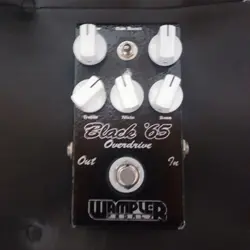 WAMPLER BLACK '65 OVERDRIVE PEDAL - 1960S FENDER TONE, TESTED, BOXED