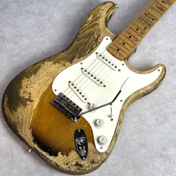 FENDER CUSTOM SHOP 1954 STRATOCASTER HEAVY AGED MOD 1990 ELECTRIC GUITAR