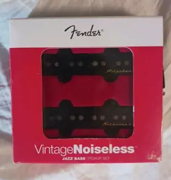 FENDER - VINTAGE NOISELESS JAZZ BASS PICKUP SET OPEN BOX *NEW* J 
