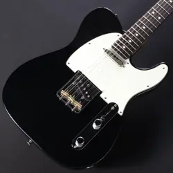 FENDER MADE IN JAPAN HYBRID II TELECASTER USED ALDER BODY BLACK W/SOFT CASE