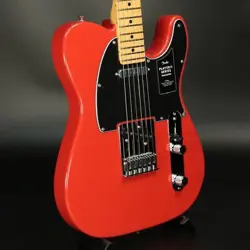 FENDER PLAYER II TELECASTER MAPLE CORAL RED #GGEQK