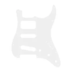 PARTS FOR US FENDER HSS STRAT GUITAR PICKGUARD NECK WITH HUMUBUKCER, TRANSPARENT