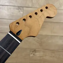 ROASTED MAPLE ROSEWOOD STRAT UNFINISHED GUITAR NECK FITS WARMOTH & FENDER SRU1
