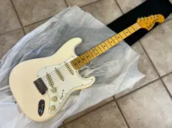 2022 FENDER JV MIJ JAPAN MODIFIED '60S STRATOCASTER MAPLE OLYMPIC WHITE