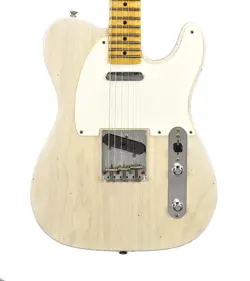 2022 FENDER CUSTOM SHOP 55 TELECASTER JOURNEYMAN RELIC IN AGED WHITE BLONDE