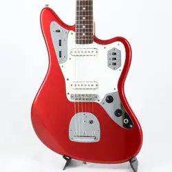 FENDER JAPAN JG66-85 USED ALDER BODY CANDY APPLE RED W/SOFT CASE