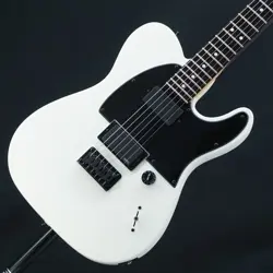 SQUIER BY FENDER JIM ROOT TELECASTER MOD USED MAHOGANY BODY WHITE W/SOFT CASE