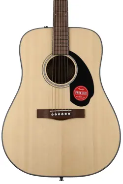FENDER CD-60S DREADNOUGHT ACOUSTIC GUITAR - NATURAL