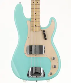 FENDER VINTERA 50S PRECISION BASS MAPLE SEA FOAM GREEN USED 2022 W/SOFT CASE