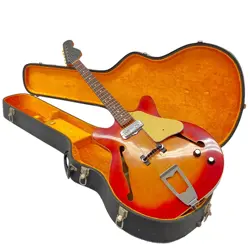 ELECTRIC GUITAR FENDER USA CORONADO I 1966 DEMO CHERRY SUNBURST THINLINE HOLLOW