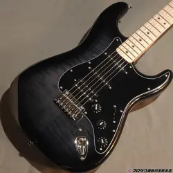 SQUIER BY FENDER AFFINITY STRATOCASTER FLAME MAPLE TOP / BLACK BURST (NO250415)
