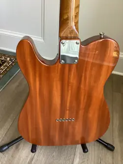 RARE EXOTIC WOOD 2020 FENDER TELECASTER THINLINE ARTISAN COCOBOLO CUSTOM SHOP