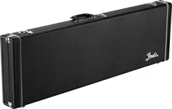  FENDER CLASSIC SERIES WOOD HARDSHELL CASE - MUSTANG®/DUO SONIC™, BLACK