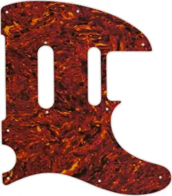 WD CUSTOM PICKGUARD FOR FENDER MODERN PLAYER TELECASTER PLUS #05P TORTOISE SH...