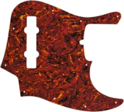 WD CUSTOM PICKGUARD FOR AMERICAN MADE FENDER 5 STRING JAZZ BASS #05P TORTOISE...