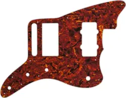 WD CUSTOM PICKGUARD FOR FENDER BLACKTOP JAZZMASTER #05P TORTOISE SHELL/PARCHMENT