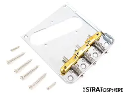 FENDER AMERICAN PROFESSIONAL II TELE BRIDGE, TOP-LOAD, BRASS BULLET SADDLES