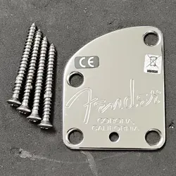 2013 FENDER AMERICAN DELUXE CONTOURED HEEL NECK PLATE - STRAT / TELE USA GUITAR