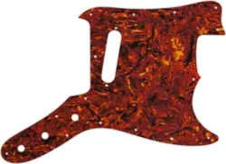 WD CUSTOM PICKGUARD FOR FENDER 1967-1981 BRONCO #05P TORTOISE SHELL/PARCHMENT