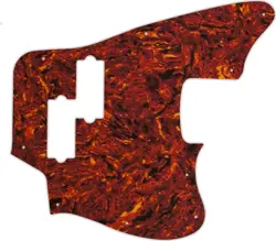 WD CUSTOM PICKGUARD FOR FENDER MODERN PLAYER JAGUAR BASS #05P TORTOISE SHELL/...