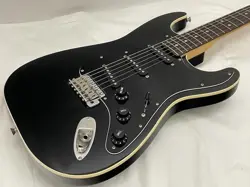 FENDER AERODYNE STRATOCASTER USED BASSWOOD BODY ROSEWOOD FINGERBOARD W/SOFT CASE