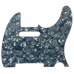 MANNMADE USA FENDER TELECASTER PICKGUARD - 8 HOLE, 4 PLY - BLACK