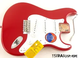 FENDER AMERICAN ERIC CLAPTON STRAT LOADED BODY, STRATOCASTER TORINO RED