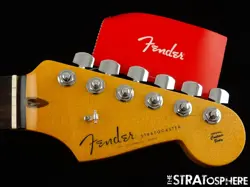 USA FENDER CUSTOM SHOP W25 CUSTOM DELUXE STRATOCASTER NECK & TUNERS STRAT 