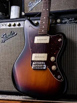 USED FENDER AMERICAN PERFORMER JAZZMASTER ROSEWOOD 3TS 2018'S FREE SHIPPING