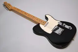 USED FENDER AMERICAN STANDARD TELECASTER BLK 1993 ELECTRIC GUITAR FREE SHIPPING