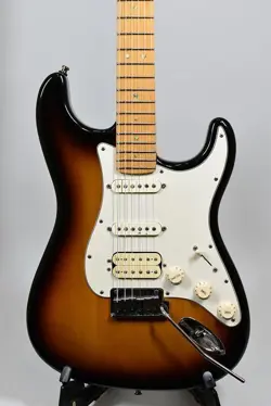 USED FENDER AMERICAN DELUXE STRATOCASTER 2000 SSH SUNBURST FREE SHIPPING