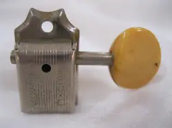 ONE 1964 - 1969 FENDER KLUSON HIGH E FIRST STRING TUNER FOR MUSICMASTER DUOSONIC