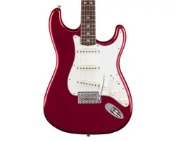 FENDER AMERICAN VINTAGE 1965 STRATOCASTER - CANDY APPLE RED W/ROSEWOOD FB