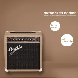 FENDER - ACOUSTASONIC 15 - ACOUSTIC GUITAR COMBO AMP
