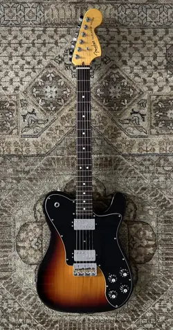 USED FENDER AMERICAN PROFESSIONAL II TELECASTER DELUXE IN 3-COLOR SUNBURST