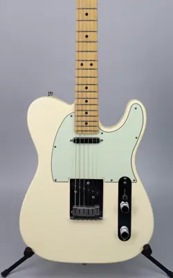 USED 1997 FENDER AMERICAN STANDARD TELECASTER OLYMPIC WHITE