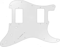 WD CUSTOM PICKGUARD FOR FENDER 2010-PRESENT MADE IN MEXICO BLACKTOP STRATOCAS...