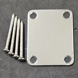 2018 FENDER AMERICAN SPECIAL STRAT / TELE GUITAR BLANK NECK PLATE & SCREWS