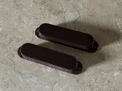 1960 SET FENDER BROWN PICKUP COVERS MUSTANG DUO SONIC MUSICMASTER