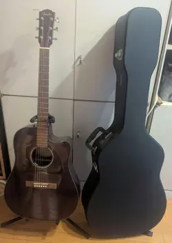 FENDER CD-140SCE ACOUSTIC ELECTRIC GUITAR HARD CASE SAFE DELIVERY FROM JAPAN